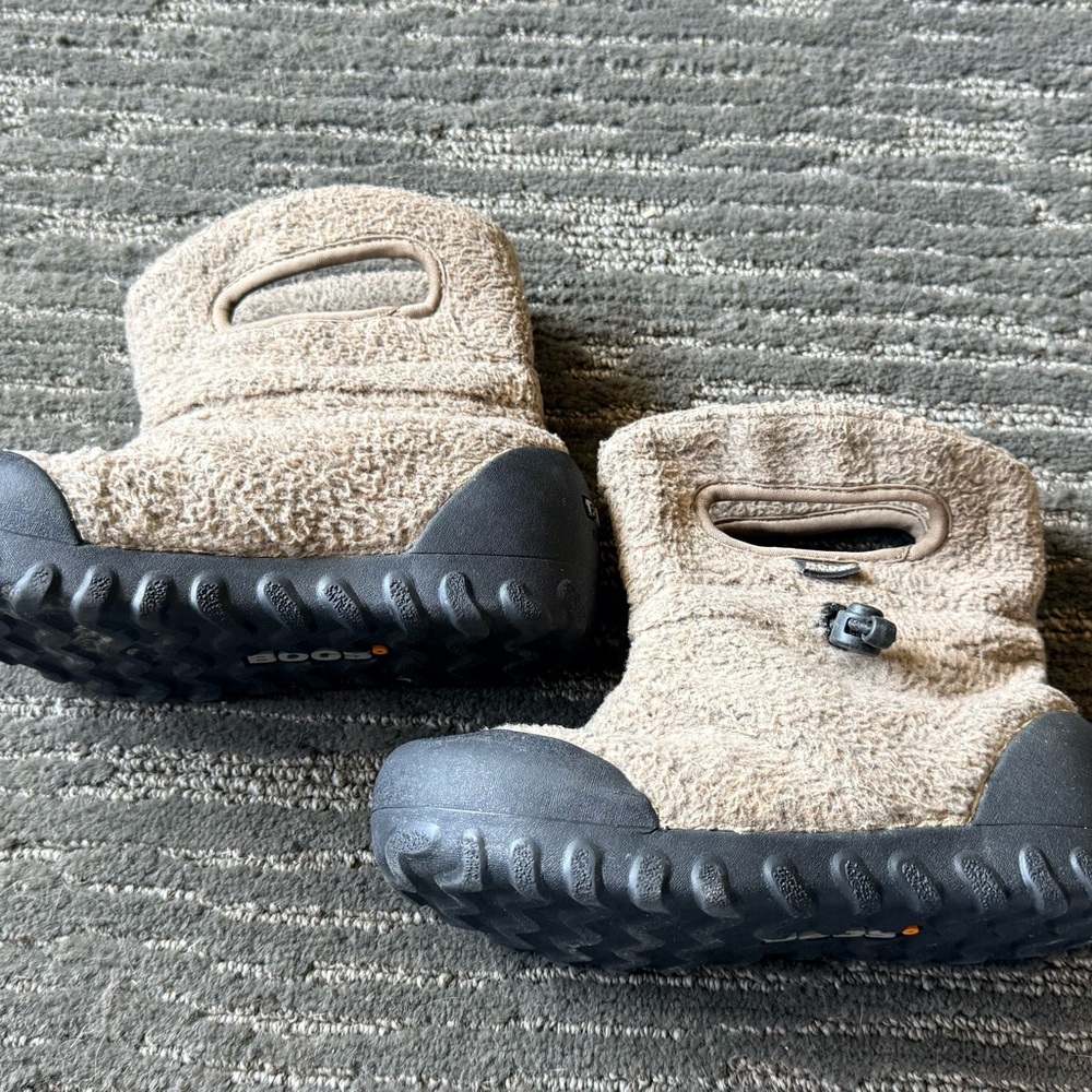 Bogs B-Moc tan fleece waterproof winter boot